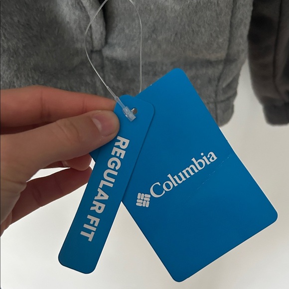 Columbia Charcoal and Black Fleece Jacket - Picture 3 of 5